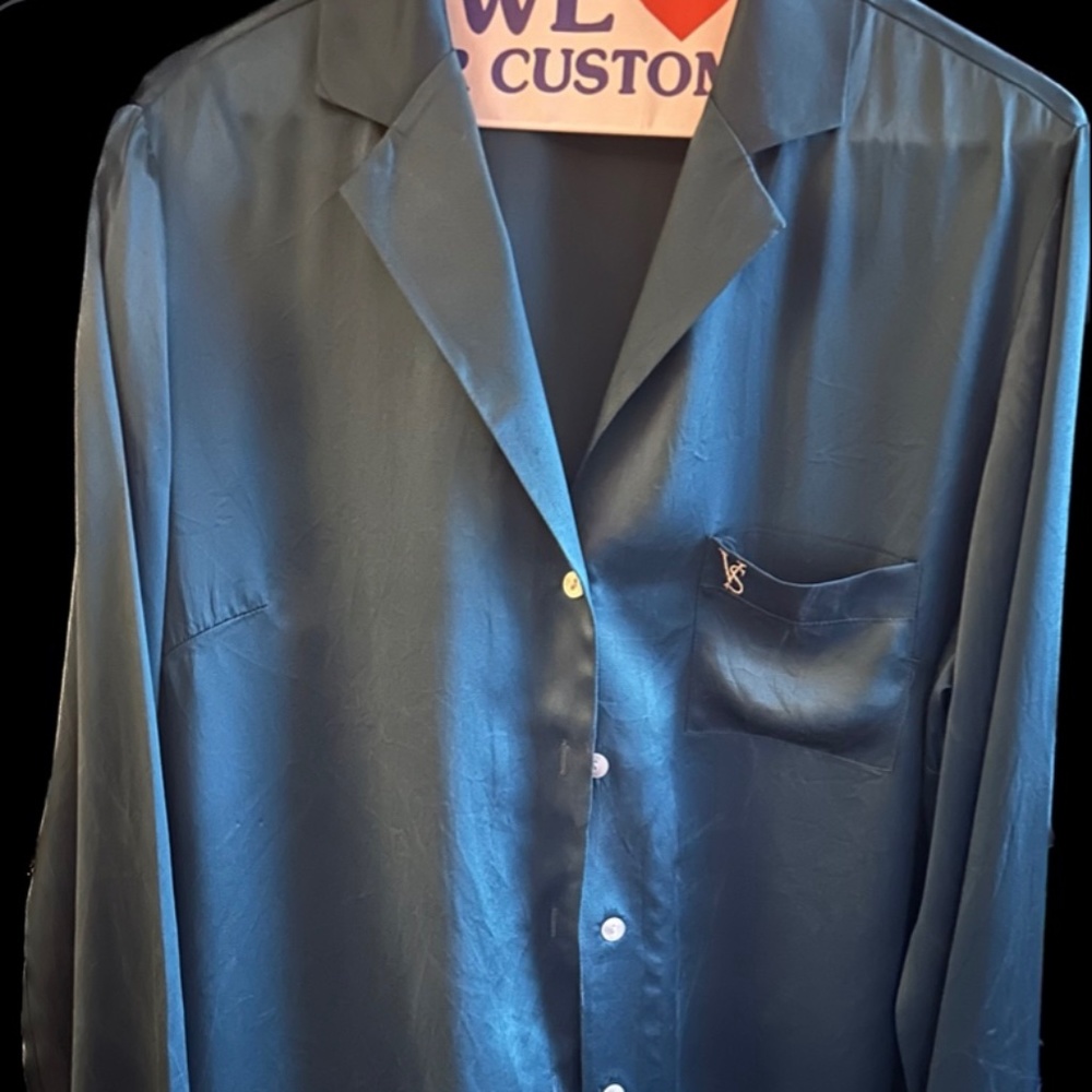 Victoria secret silk night shirt